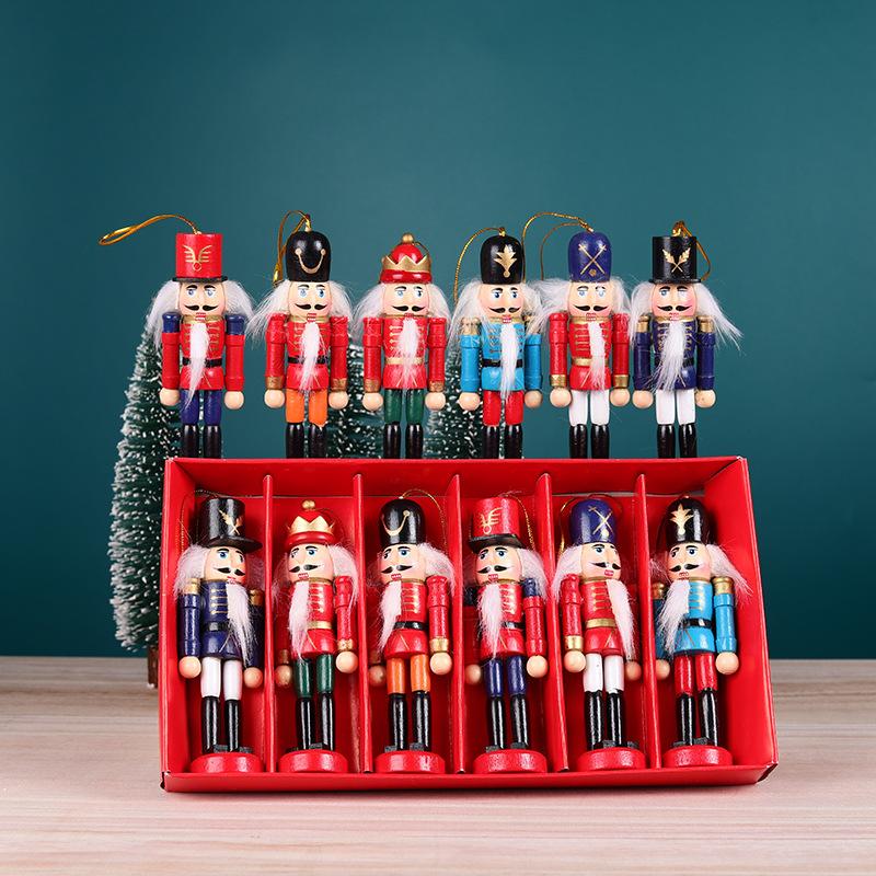1/3/6Pcs Desktop Decor 12cm Mi - огляд і ціна Nutcracker Figurine
