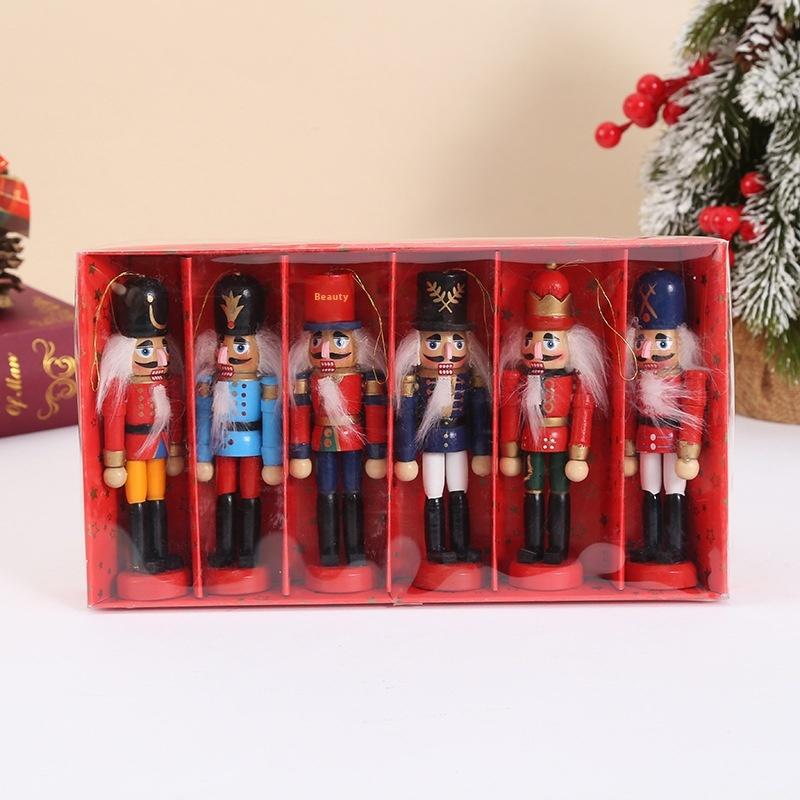 1/3/6Pcs Desktop Decor 12cm Mi - огляд і ціна Nutcracker Figurine