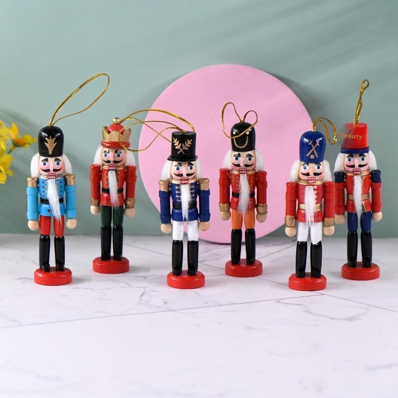 1/3/6Pcs Desktop Decor 12cm Mi - огляд і ціна Nutcracker Figurine