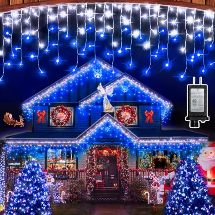 612 LED 60Feet Christmas Light - огляд і ціна Christmas Lights Outdoor