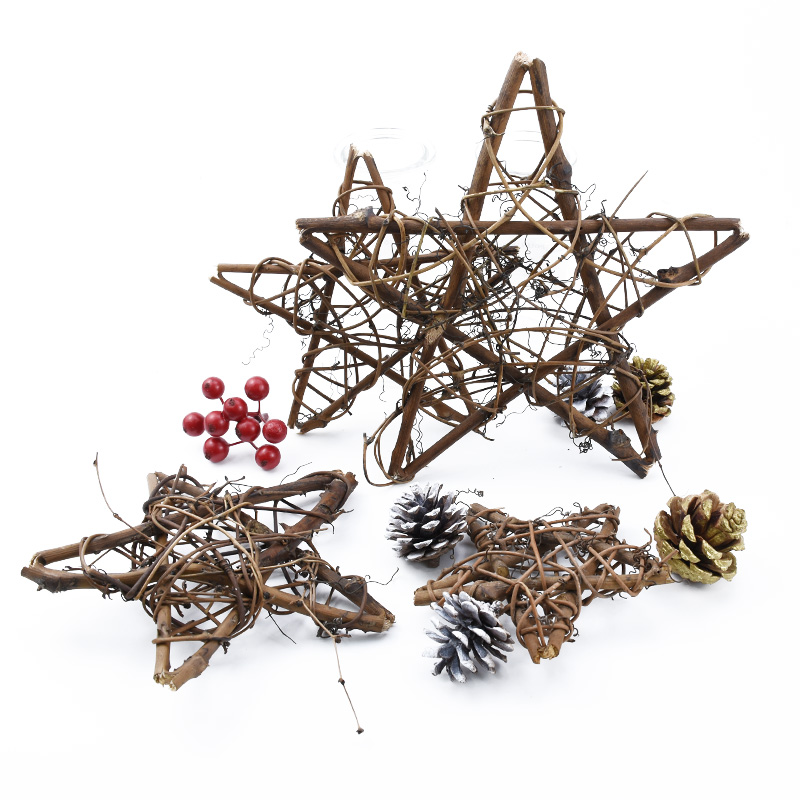 1pc 10/15/20cm Artificial Flow - огляд і ціна Christmas Wreath Fake