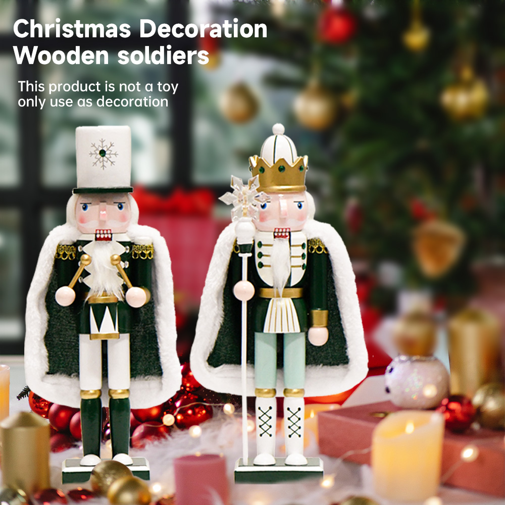 30CM Nutcracker snowflake cape - огляд і ціна Nutcracker Figurine