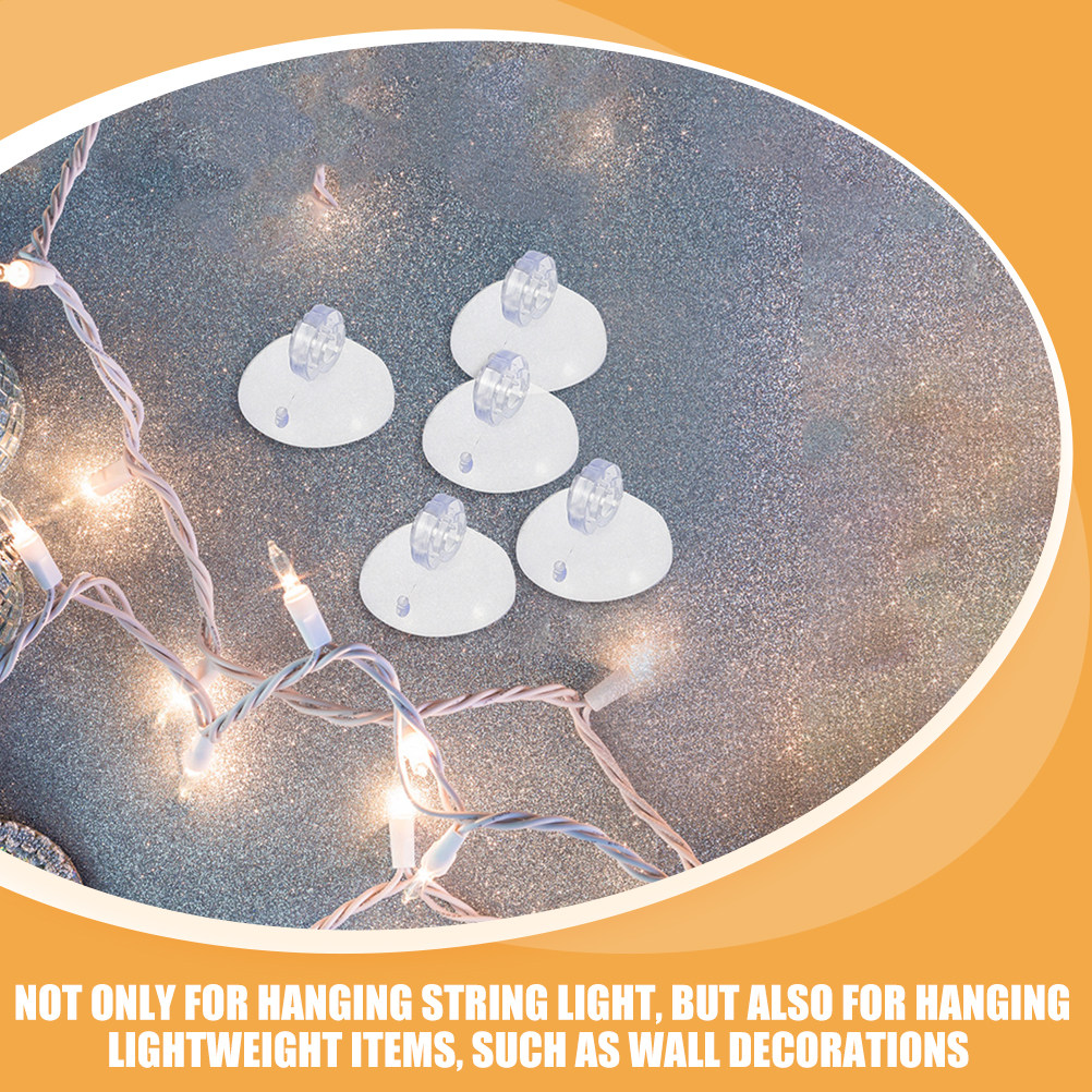 400Pcs Strong Reusable Sucker  - огляд і ціна Christmas Lights Outdoor