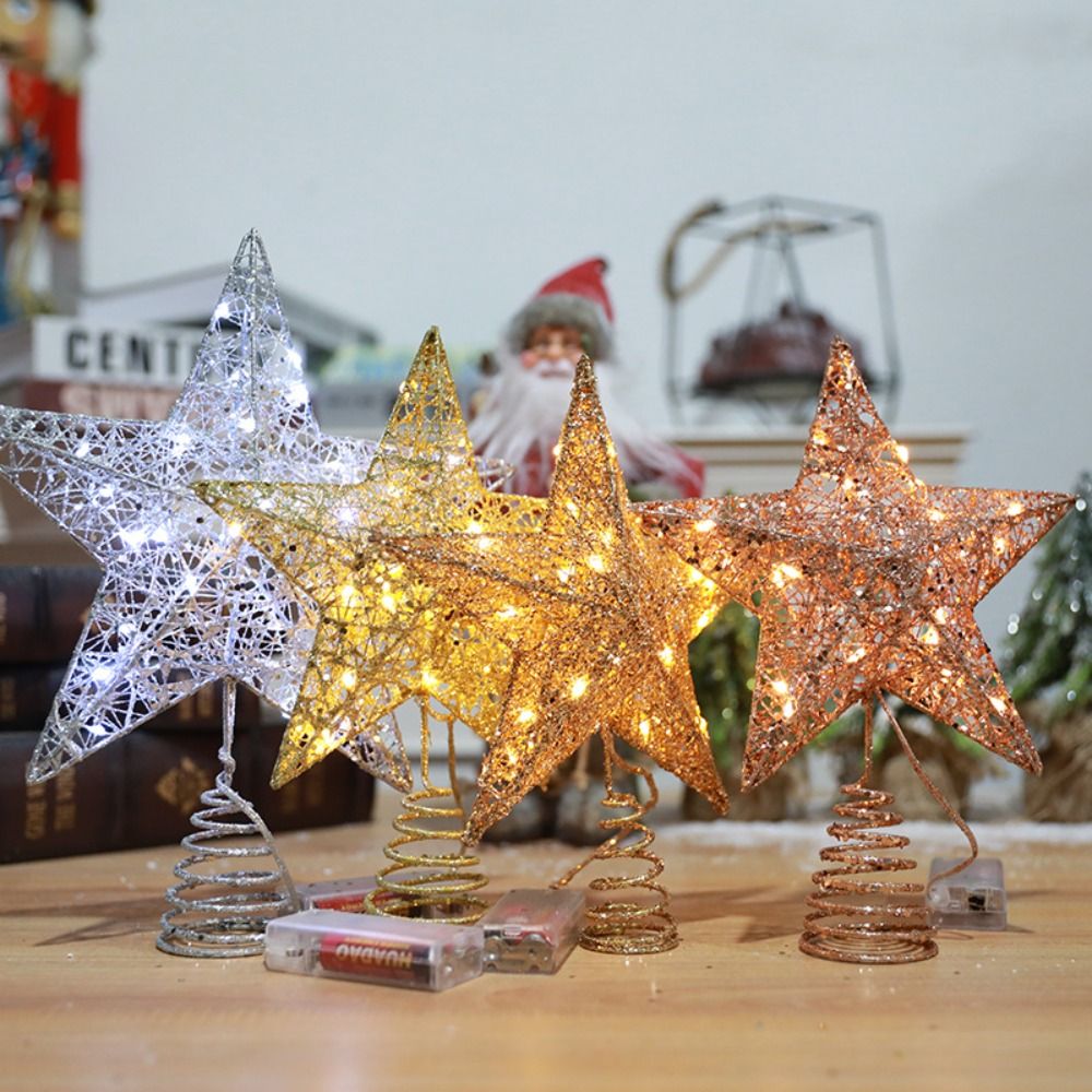 Creative Five-pointed Star LED - огляд і ціна Star Tree Topper