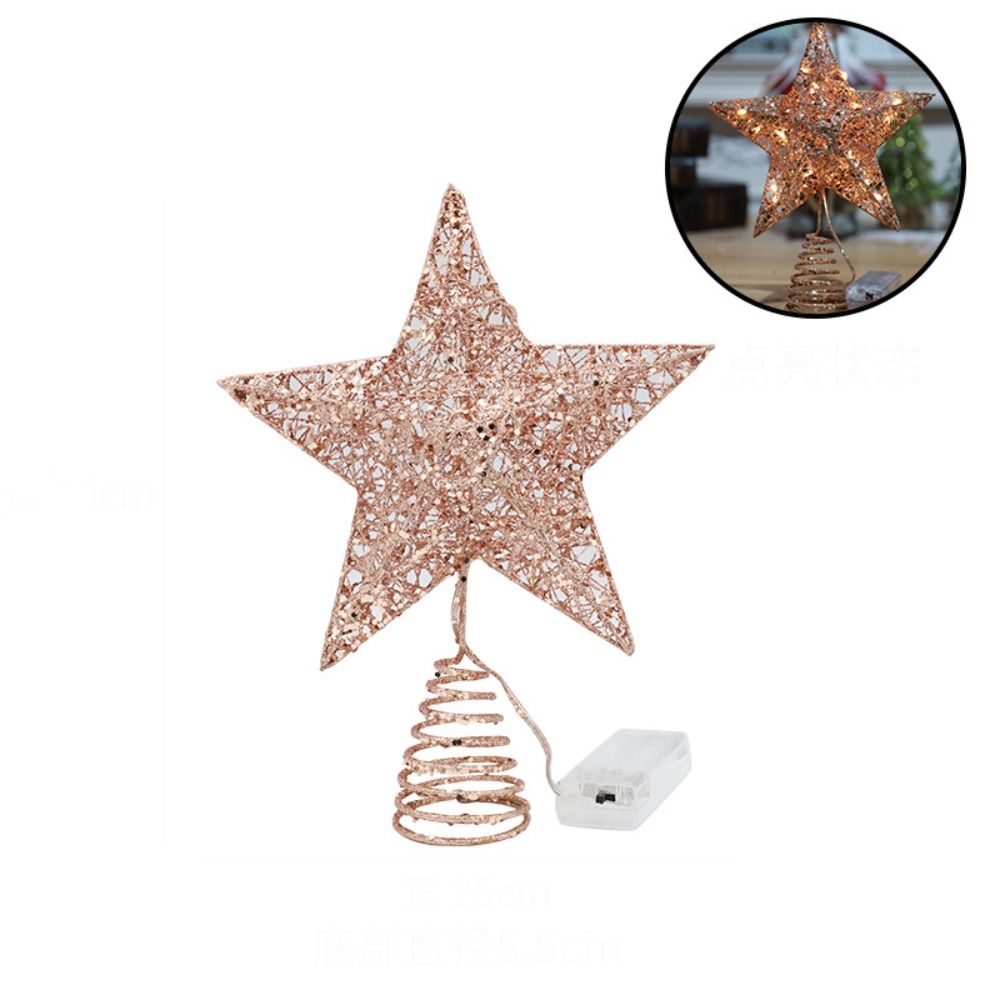 Creative Five-pointed Star LED - огляд і ціна Star Tree Topper