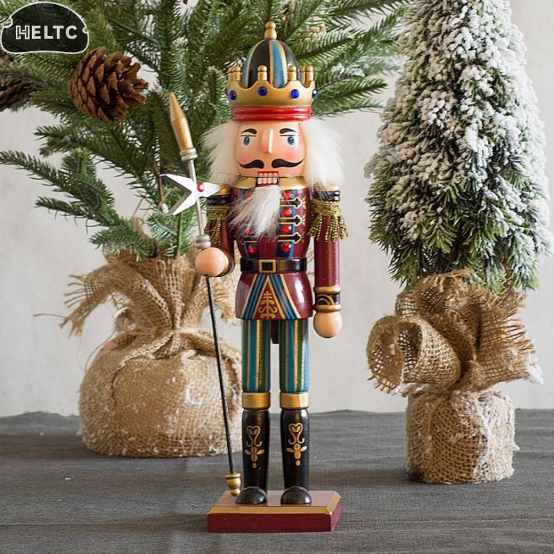 1Pcs 30CM Cartoon Walnut Soldi - огляд і ціна Nutcracker Figurine