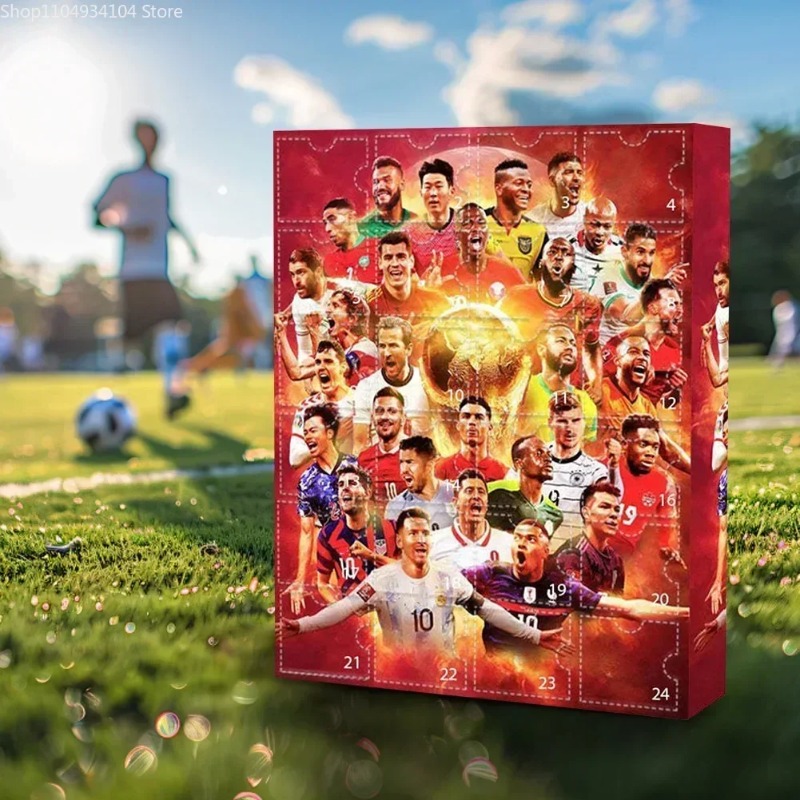2026HOT Soccer Star Countdown  - огляд і ціна Advent Calendar Gift