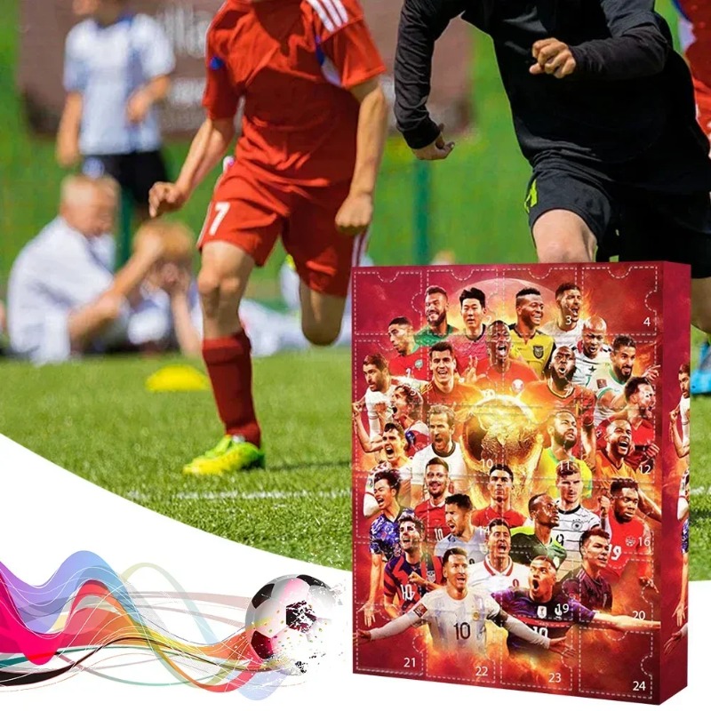 2026HOT Soccer Star Countdown  - огляд і ціна Advent Calendar Gift