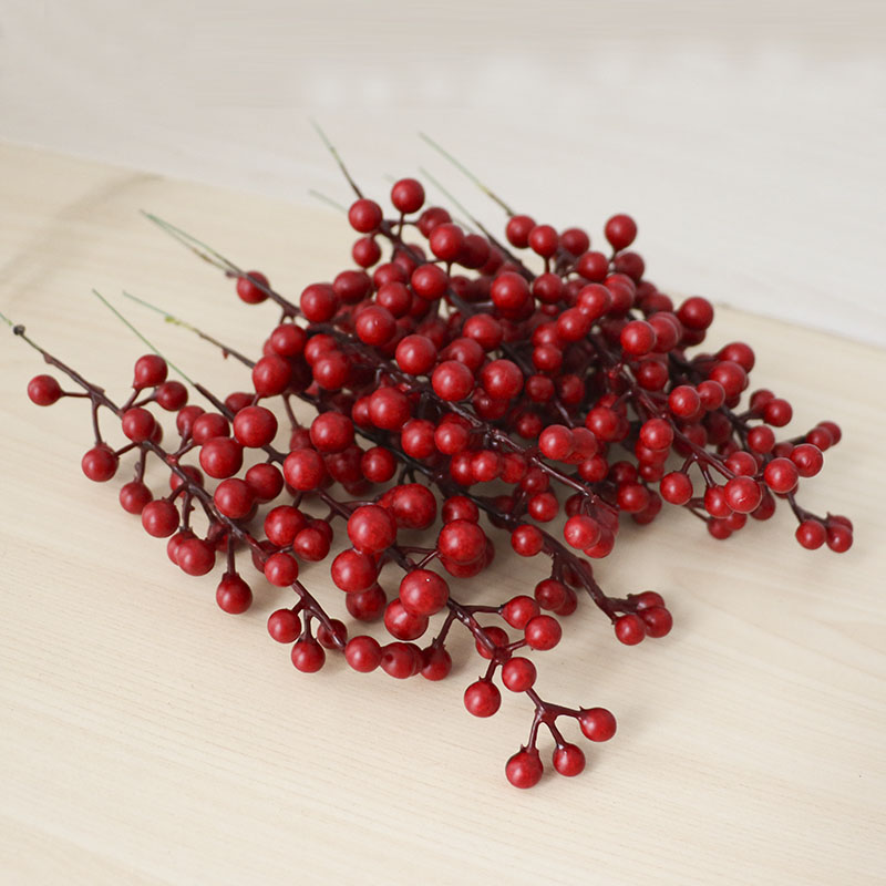 Artificial Berry Branch Decora - огляд і ціна Christmas Wreath Fake