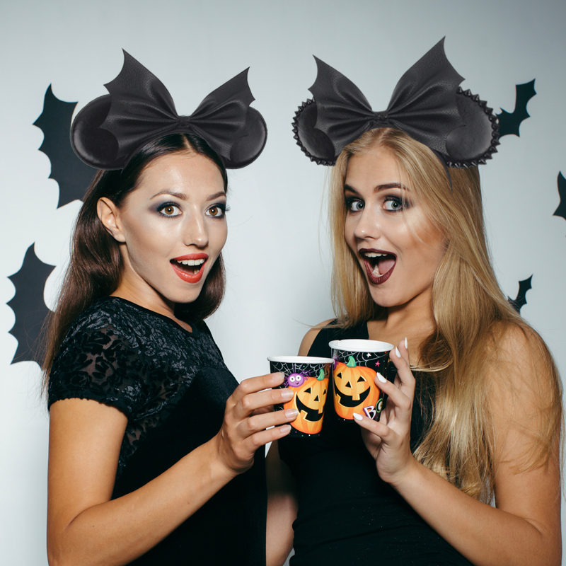 NEW Halloween Mouse Ears Headb - огляд і ціна Ribbon Bow Gift