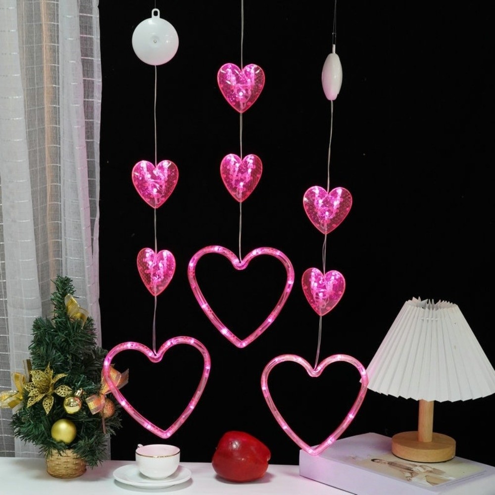 Creative Heart Curtain Fairy L - огляд і ціна Led Fairy String Lights