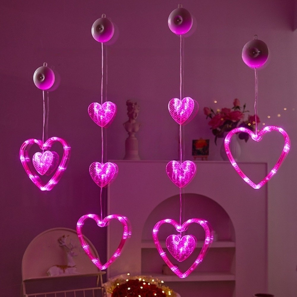 Creative Heart Curtain Fairy L - огляд і ціна Led Fairy String Lights