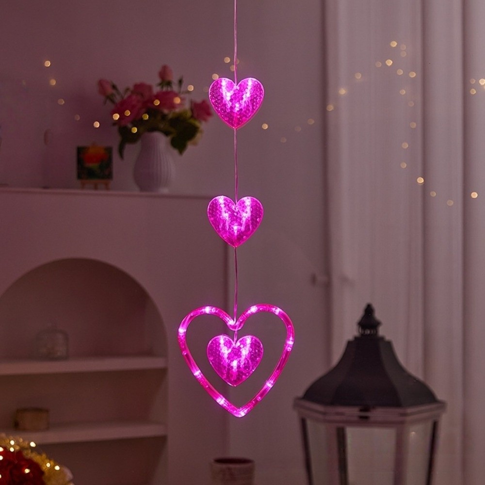 Creative Heart Curtain Fairy L - огляд і ціна Led Fairy String Lights