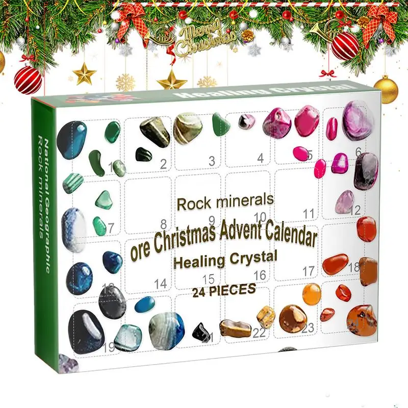 24 Day Stone Advent Calendar R - огляд і ціна Advent Calendar Gift