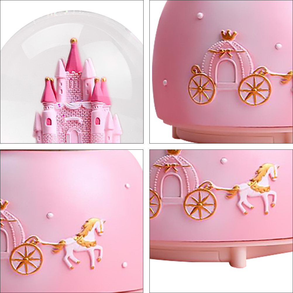 1Pcs Music Snow Globe Desktop  - огляд і ціна Snow Globe Musical