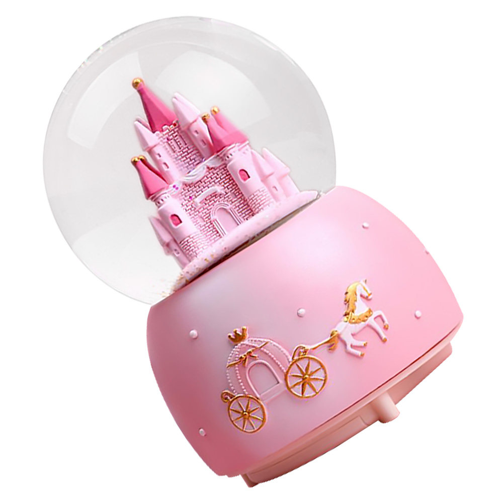 1Pcs Music Snow Globe Desktop  - огляд і ціна Snow Globe Musical