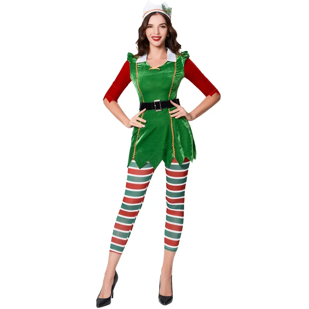 Lady Santa Claus' Elf Costume  - огляд і ціна Elf Costume Christmas