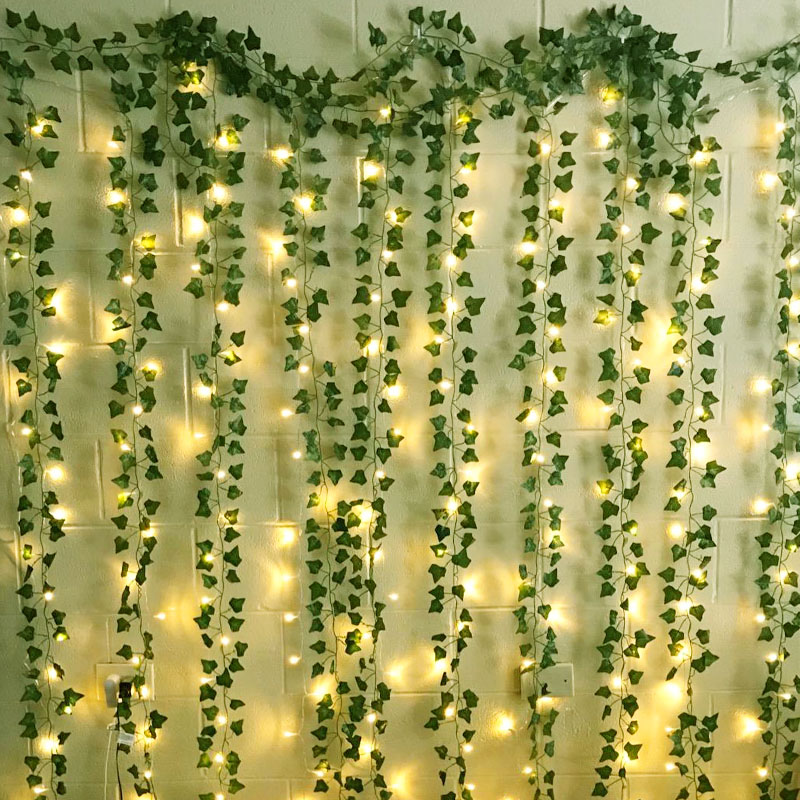 2.3m Silk Leaves Fake Creeper  - огляд і ціна Led Fairy String Lights