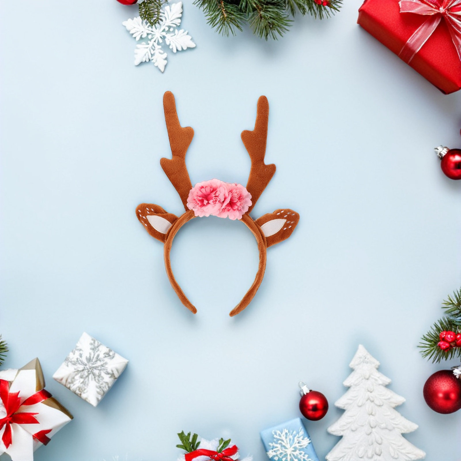 Reindeer Antlers Headband Chri - огляд і ціна Reindeer Antlers Headband