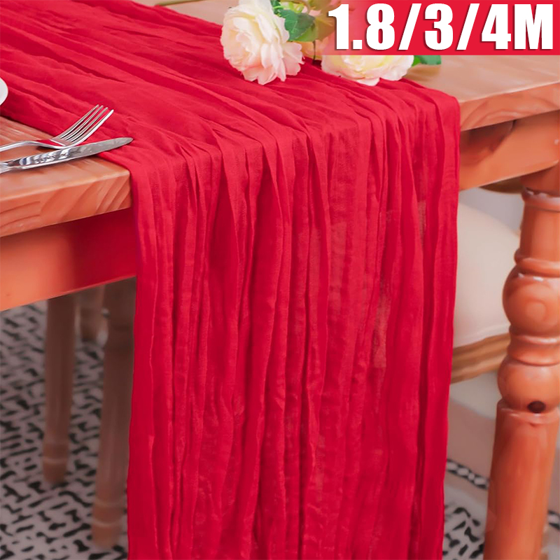 Valentine Red Long Table Runne - огляд і ціна Christmas Table Runner
