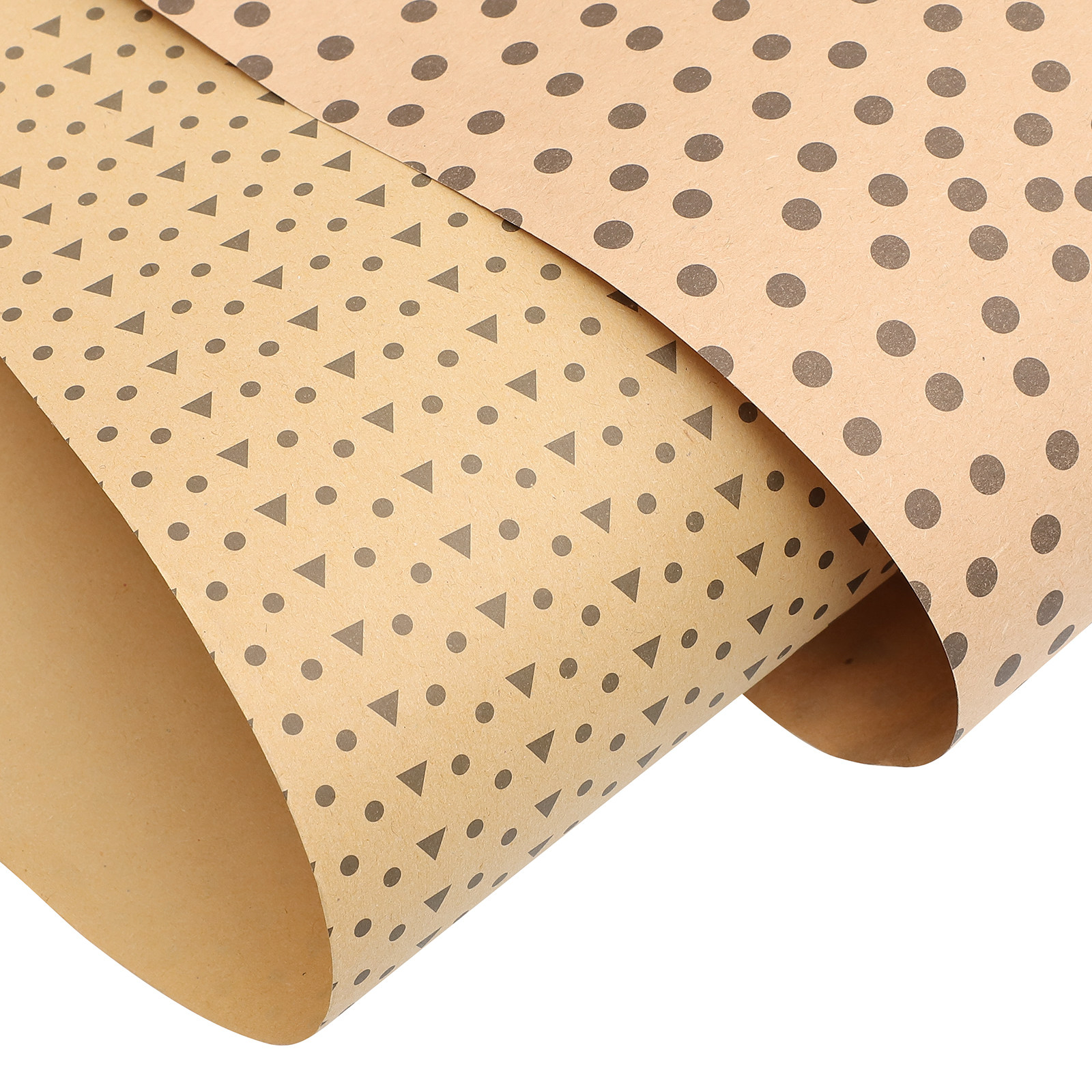 8Pcs Brown Kraft Gift Wrap Pap - огляд і ціна Gift Box Wrap Set