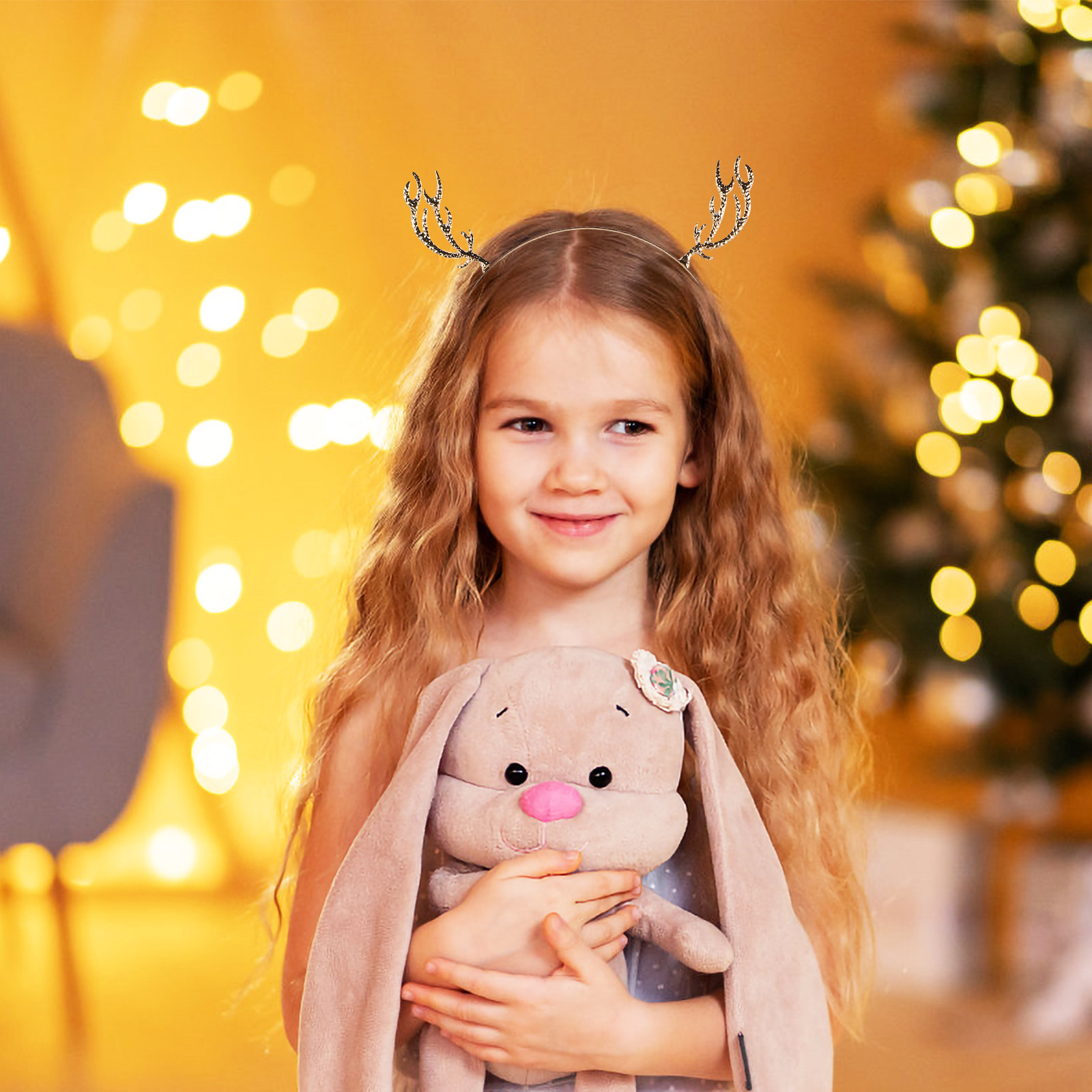 Christmas Antler Headband Rein - огляд і ціна Reindeer Antlers Headband