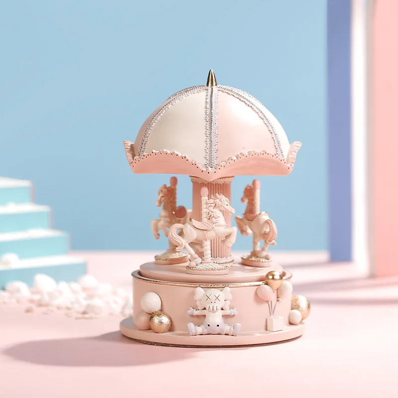 Carousel Music Box Snow Ball M - огляд і ціна Snow Globe Musical