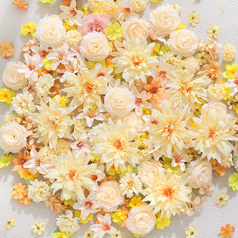 20/50Pcs Mix Yellow Artificial - огляд і ціна Christmas Wreath Fake