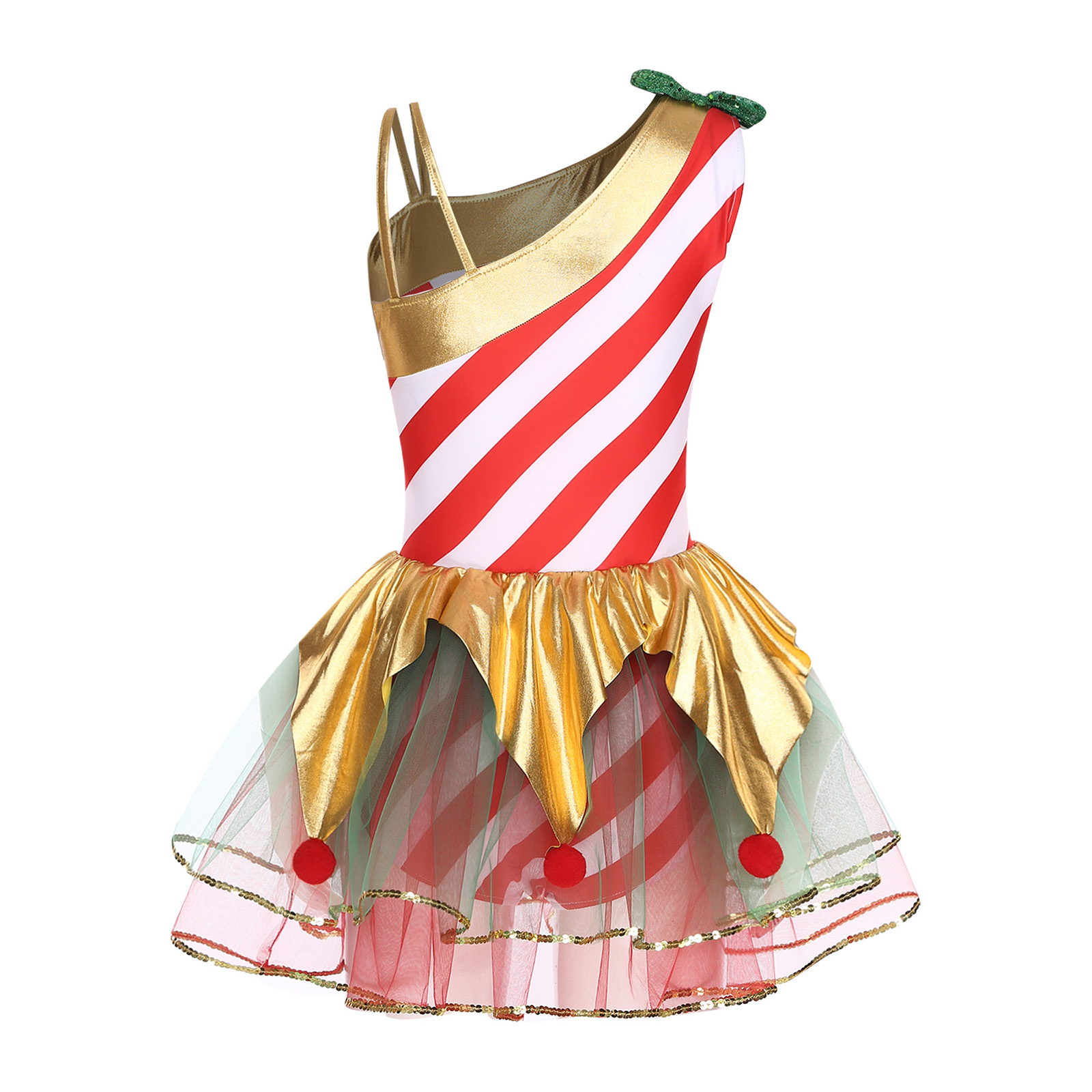 Women Christmas Candy Cane Dre - огляд і ціна Elf Costume Christmas