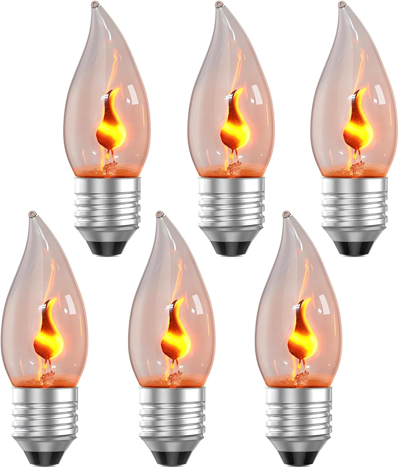 E26 Flame Light Bulbs, Flicker - огляд і ціна Christmas Lights Outdoor
