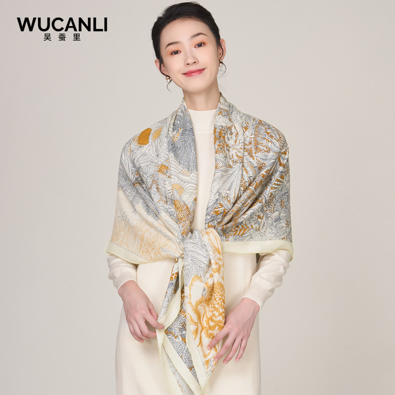 Silk & Wool Scarf Gift Box, Ca - огляд і ціна Gift Box Wrap Set