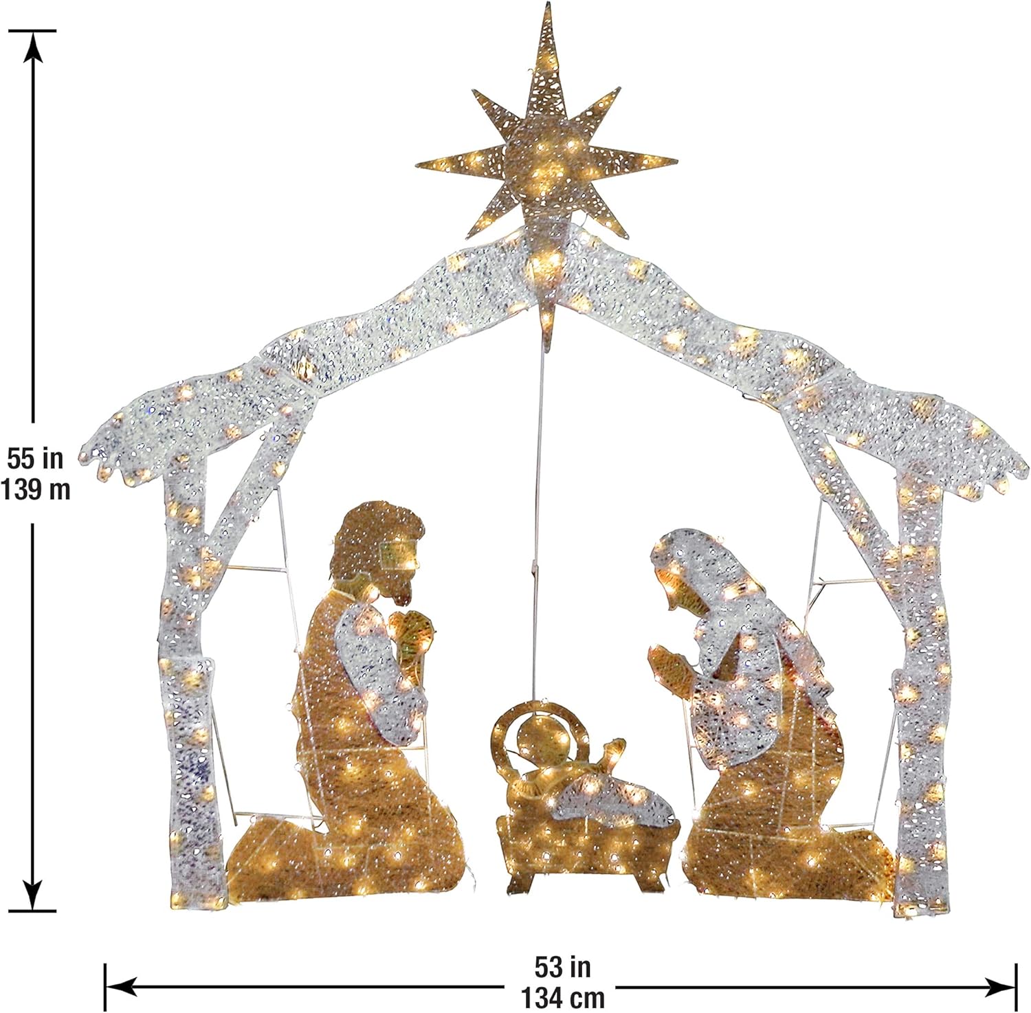4.5 ft Pre-lit Artificial Chri - огляд і ціна Christmas Tree Artificial