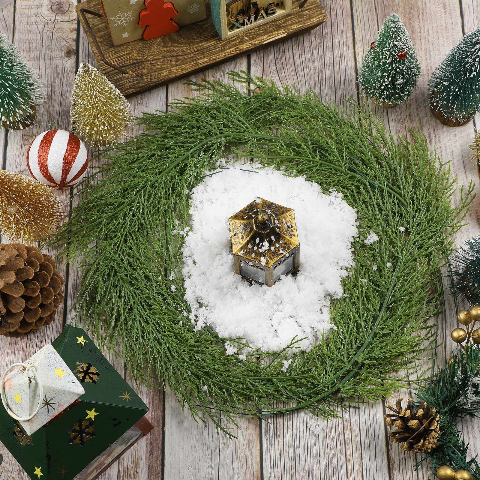 20Pcs Artificial Pine Sprigs F - огляд і ціна Christmas Tree Artificial