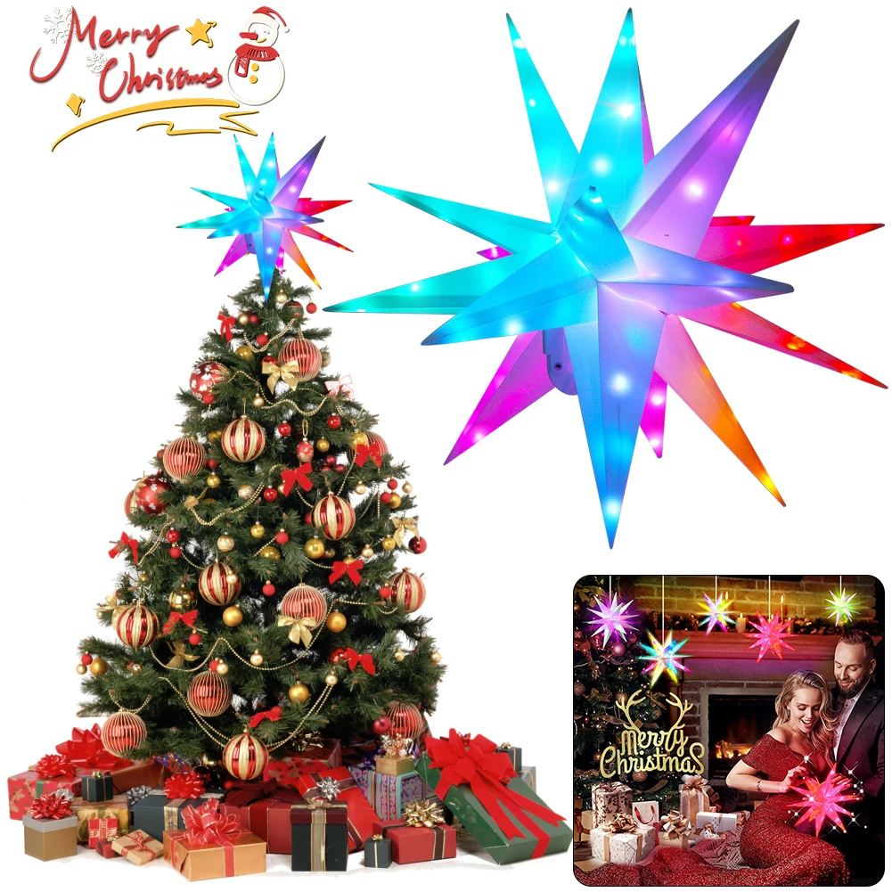 25/40/50/60CM Christmas Star L - огляд і ціна Star Tree Topper