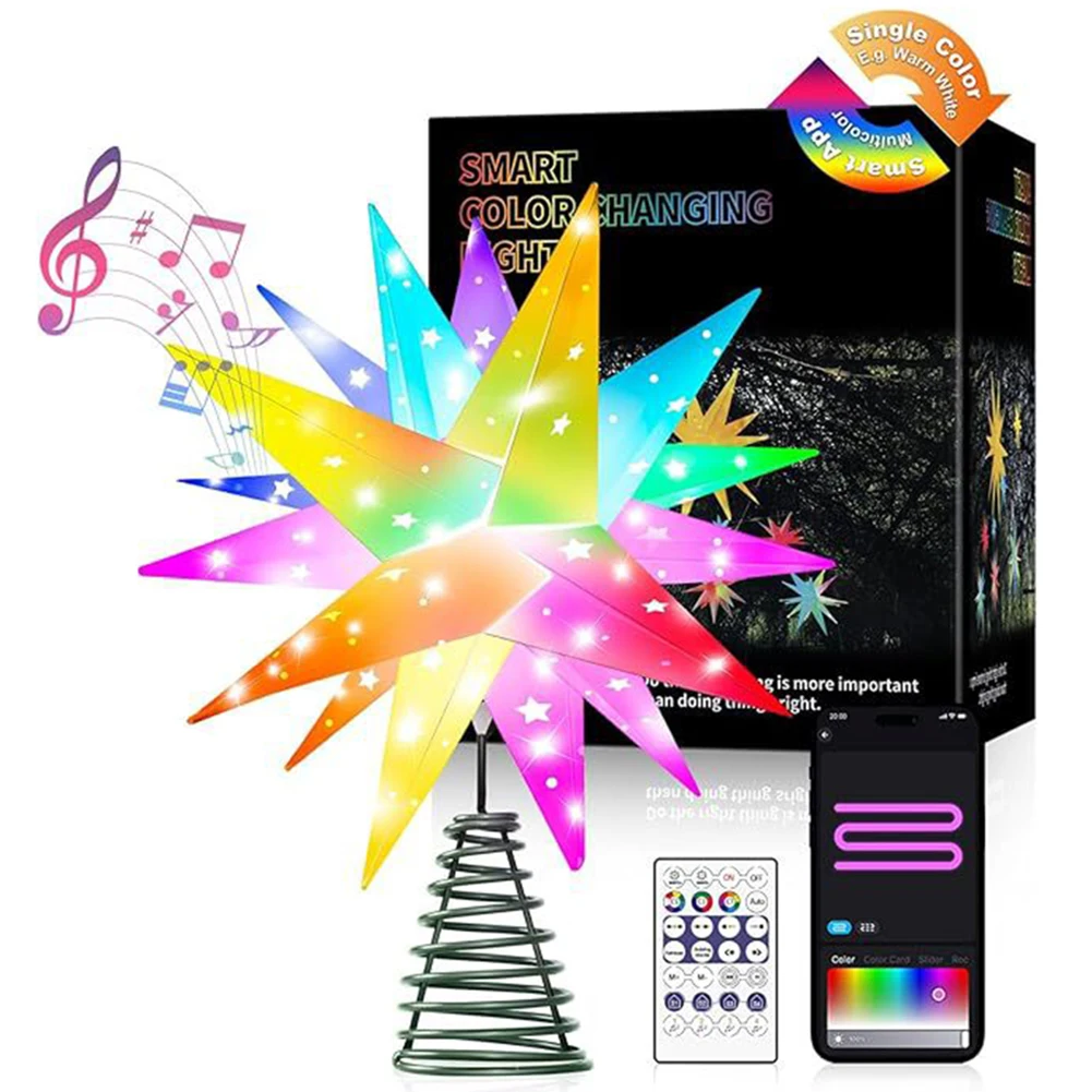 25/40/50/60CM Christmas Star L - огляд і ціна Star Tree Topper