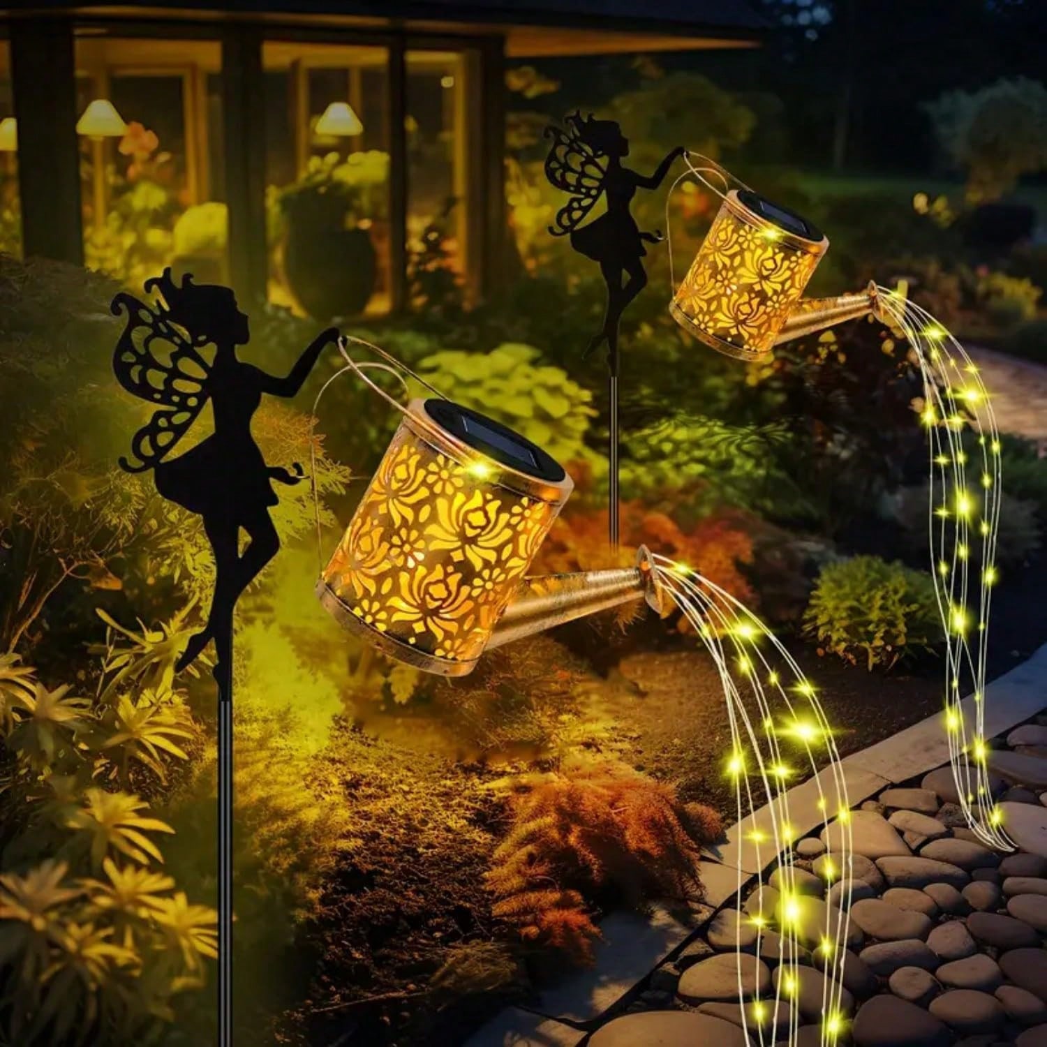 1 PC Solar Outdoor Fairy Water - огляд і ціна Christmas Lights Outdoor