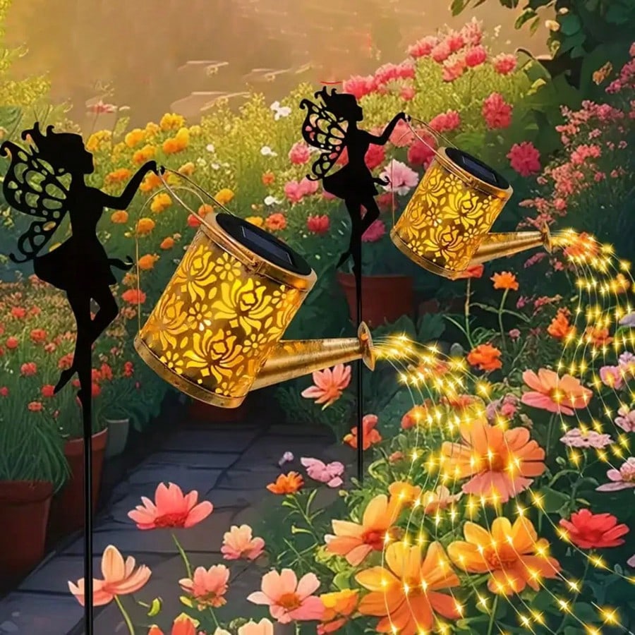 1 PC Solar Outdoor Fairy Water - огляд і ціна Christmas Lights Outdoor