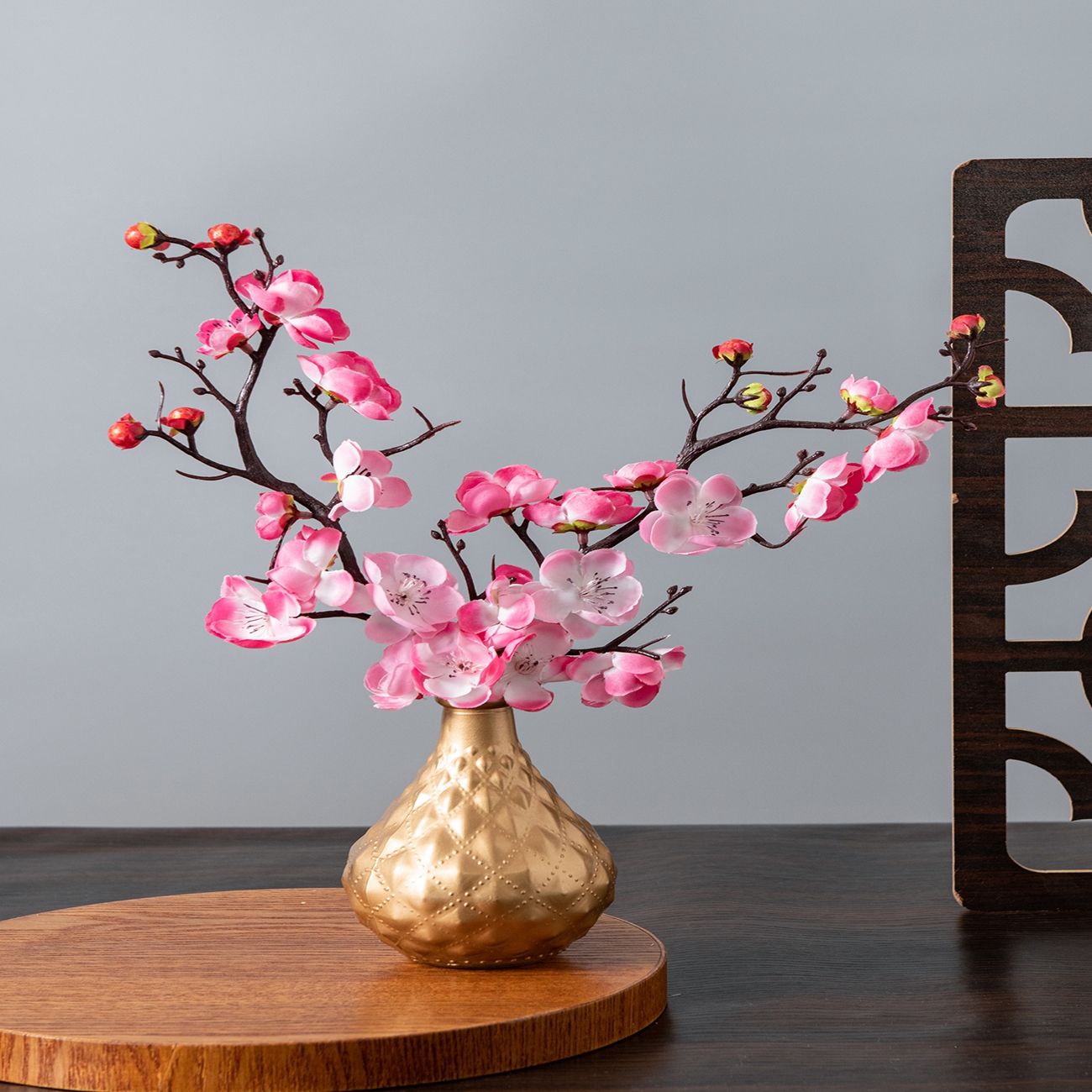 Artificial Flower Spring Plum  - огляд і ціна Christmas Wreath Fake