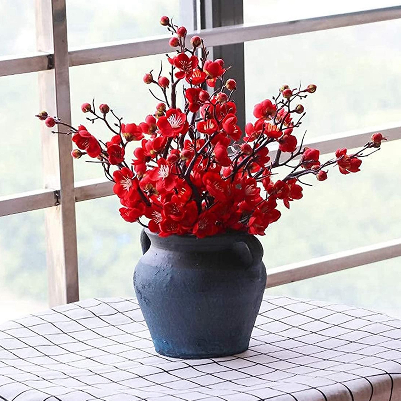 Artificial Flower Spring Plum  - огляд і ціна Christmas Wreath Fake