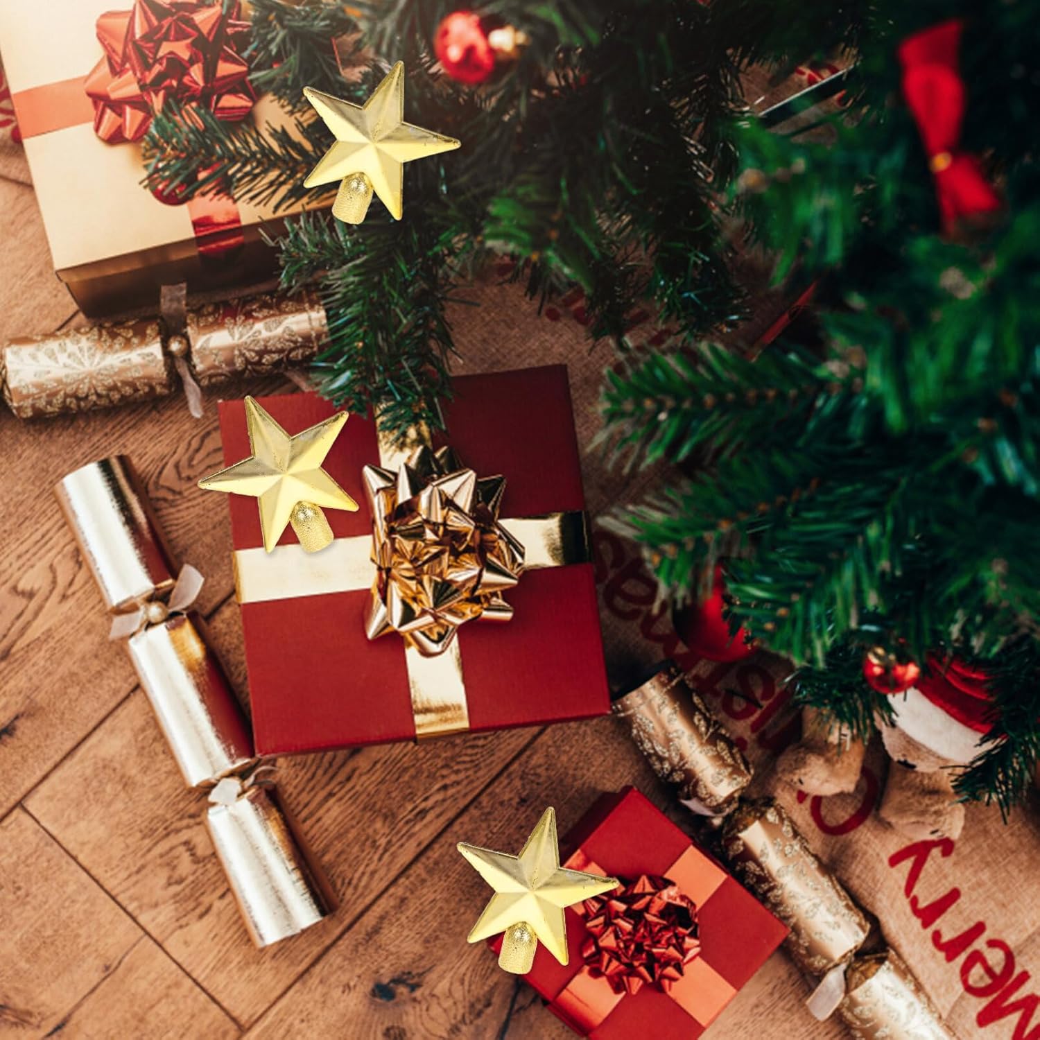 Mini Christmas Tree Topper Sma - огляд і ціна Star Tree Topper