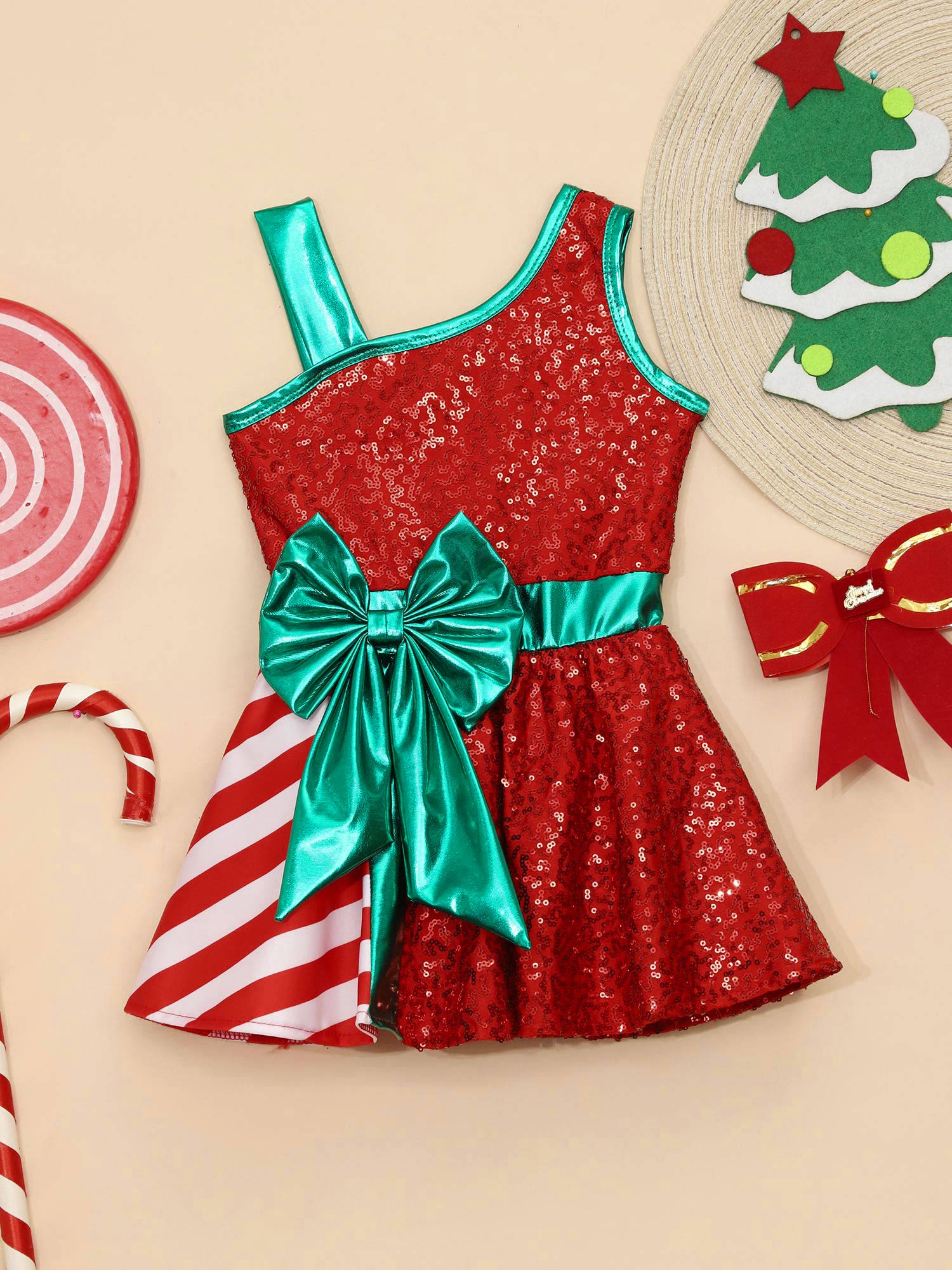 Kids Girls Christmas Party Dre - огляд і ціна Elf Costume Christmas
