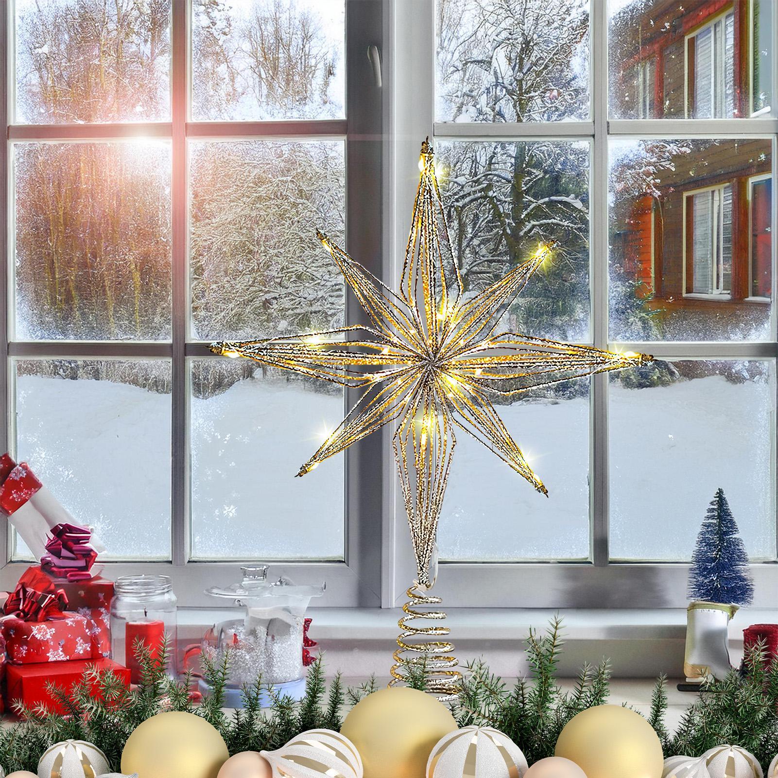 Christmas Tree Topper 3D Star  - огляд і ціна Star Tree Topper